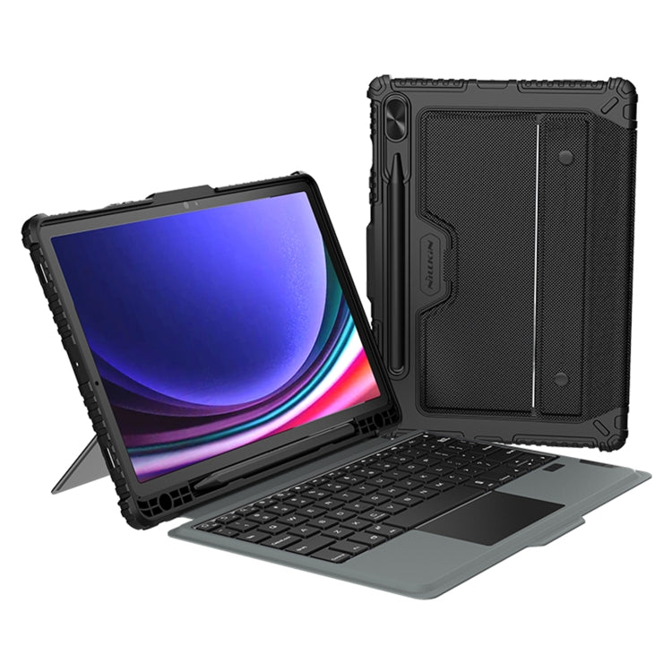 Nillkin Backlit Version Bumper Combo Keyboard Case, For Samsung Galaxy Tab S9 / S9 5G, For Samsung Galaxy Tab S9+ / S9+ 5G
