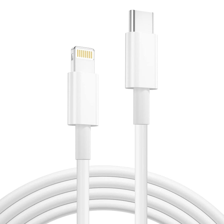 Type-C to 8 Pin Fast Charging Data Cable, Length: 1m
