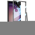 GKK Plating Transparent TPU Phone Case, Without pen, For Samsung Galaxy S24 Ultra