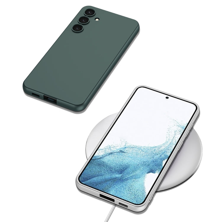 For Samsung Galaxy S24 5G GKK Ultra-thin Skin Feel Phone Case(Forest Green)