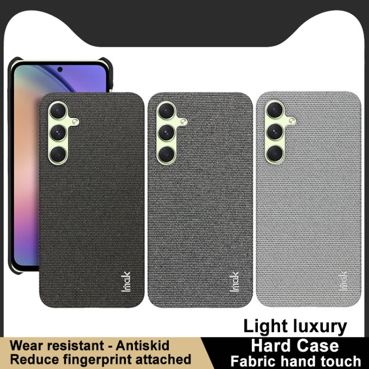 imak Ruiyi Series Cloth Texture PU + PC Phone Case, For Samsung Galaxy A55 5G, For Samsung Galaxy A35 5G, For Samsung Galaxy S24 Ultra 5G, For Samsung Galaxy S24+ 5G, For Samsung Galaxy S24 5G, For Samsung Galaxy S23 FE 5G, For Samsung Galaxy A34 5G   ...