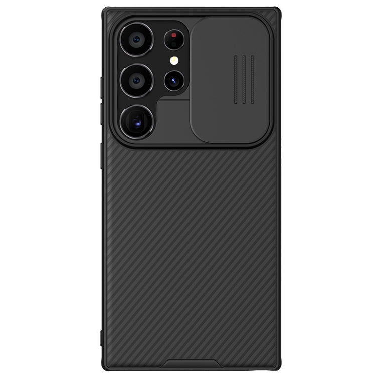 For Samsung Galaxy S24 Ultra 5G NILLKIN Black Mirror Pro Series Camshield PC Phone Case(Black)