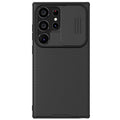For Samsung Galaxy S24 Ultra 5G NILLKIN Black Mirror Pro Series Camshield PC Phone Case(Black)