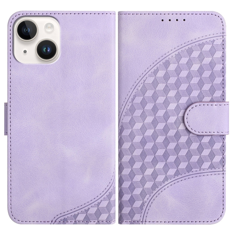 YX0060 Elephant Head Embossed Phone Leather Case with Lanyard, For iPhone 13 Pro Max, For iPhone 13 Pro, For iPhone 13