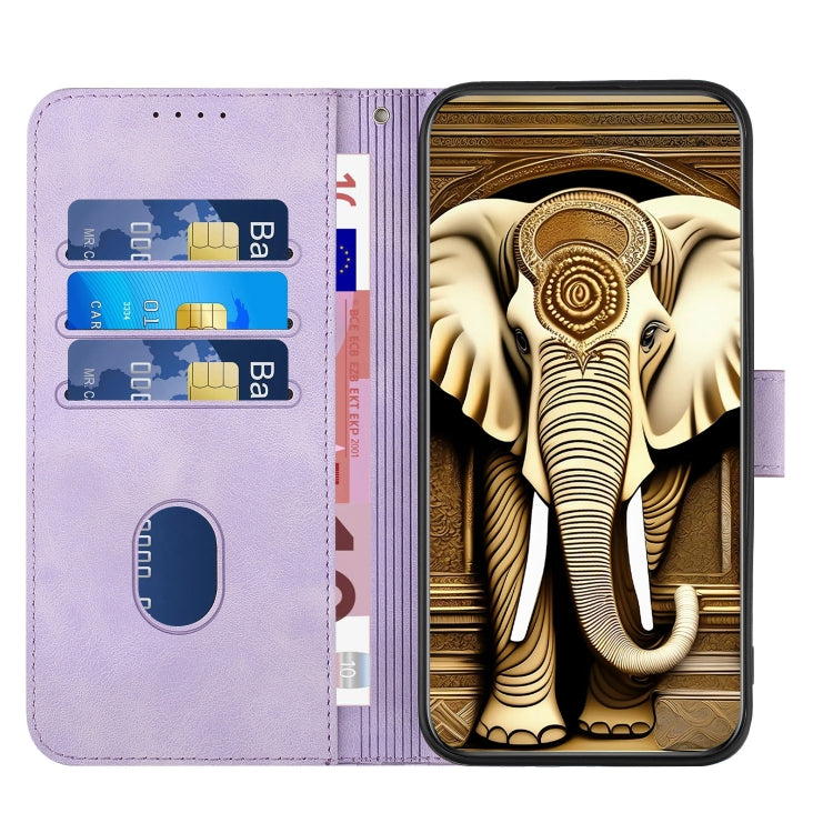 YX0060 Elephant Head Embossed Phone Leather Case with Lanyard, For iPhone 11 Pro, For iPhone XS / X, For iPhone XR