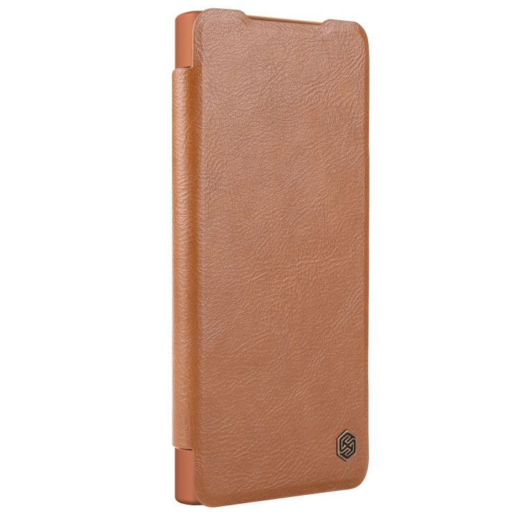NILLKIN Qin Prop Series Flip Camera Cover Design Leather Phone Case, For Samsung Galaxy S24+ 5G, For Samsung Galaxy S24 5G