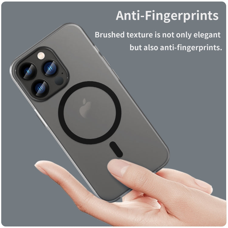 MagSafe Frosted Translucent TPU + PC Full Coverage Phone Case, For iPhone 12 Pro Max, For iPhone 12 Pro