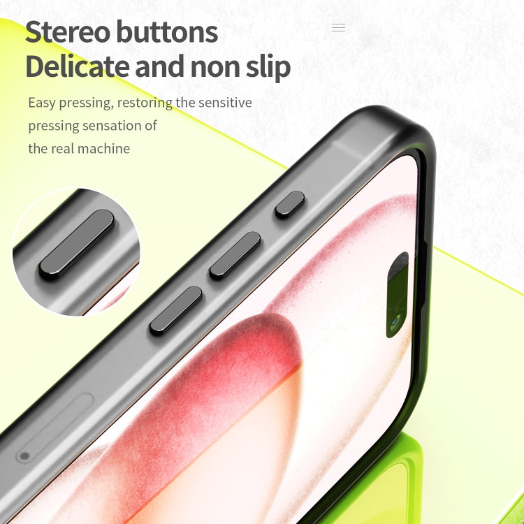 MagSafe Frosted Translucent TPU + PC Full Coverage Phone Case, For iPhone 15, For iPhone 14 Plus