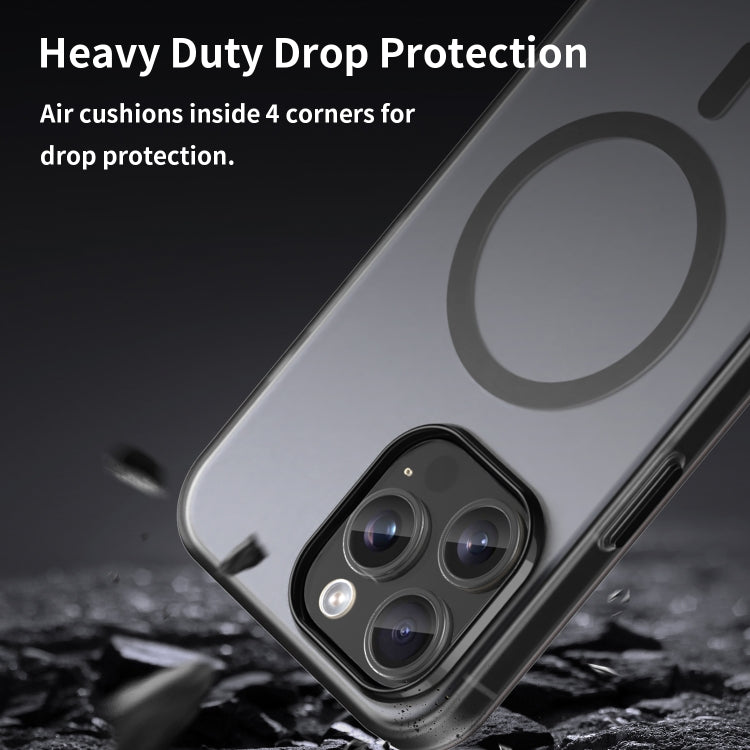 MagSafe Frosted Translucent TPU + PC Full Coverage Phone Case, For iPhone 15, For iPhone 14 Plus
