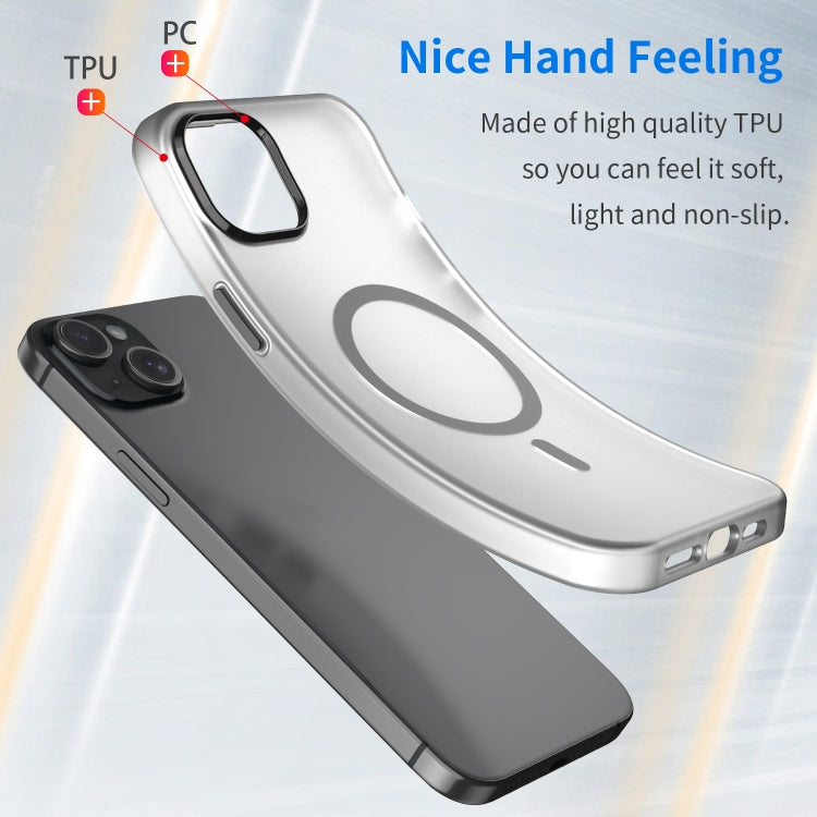 MagSafe Frosted Translucent TPU + PC Full Coverage Phone Case, For iPhone 14, For iPhone 14 Pro