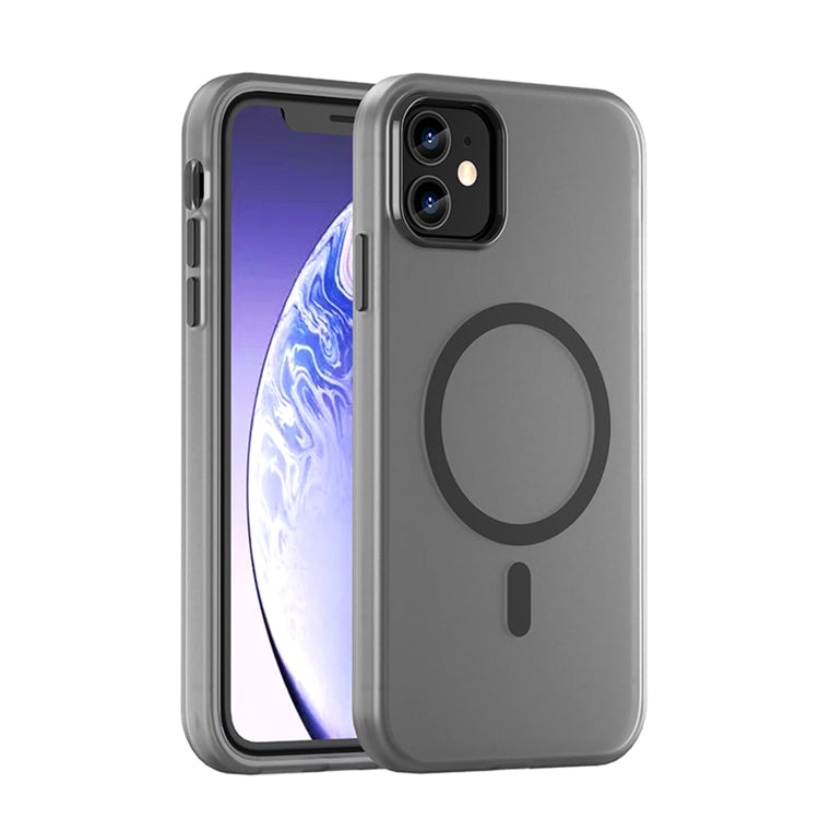 MagSafe Frosted Translucent TPU + PC Full Coverage Phone Case, For iPhone 12, For iPhone 12 Pro Max