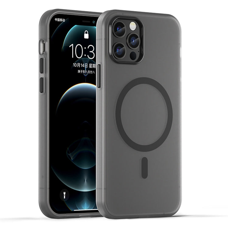 MagSafe Frosted Translucent TPU + PC Full Coverage Phone Case, For iPhone 12 Pro, For iPhone 11 Pro Max