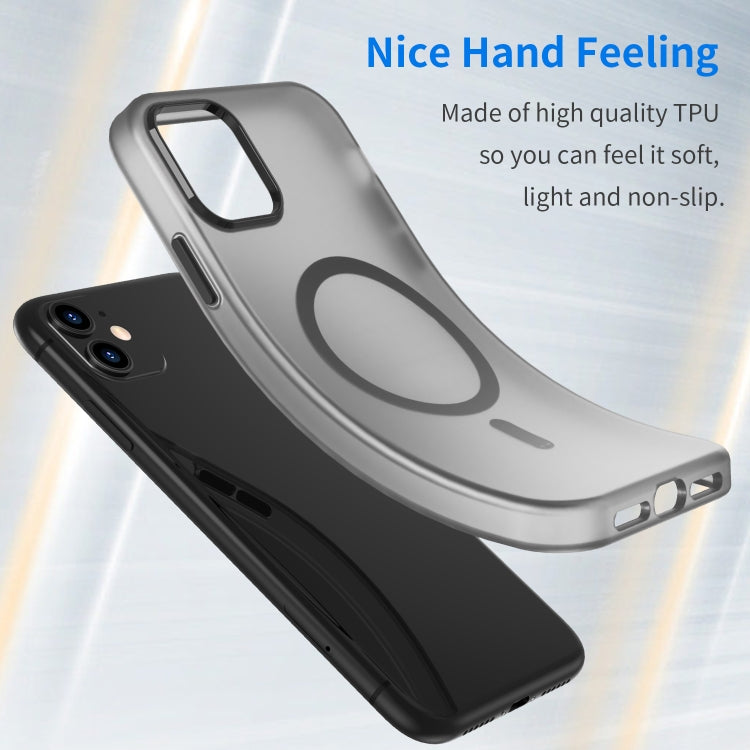 MagSafe Frosted Translucent TPU + PC Full Coverage Phone Case, For iPhone 11 Pro Max, For iPhone 11