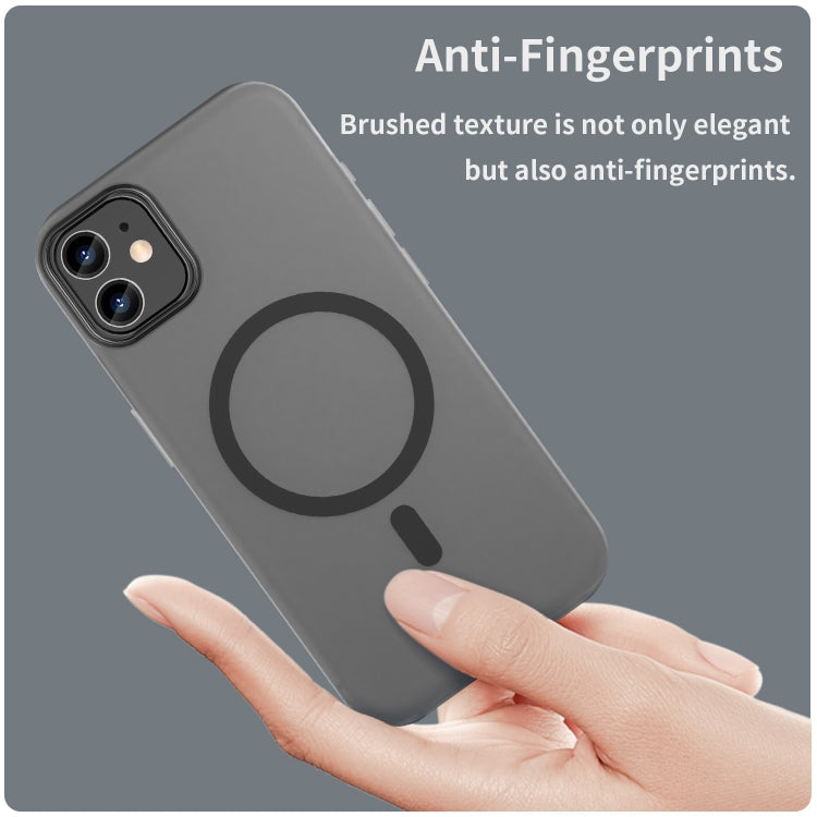 MagSafe Frosted Translucent TPU + PC Full Coverage Phone Case, For iPhone 11 Pro Max, For iPhone 11