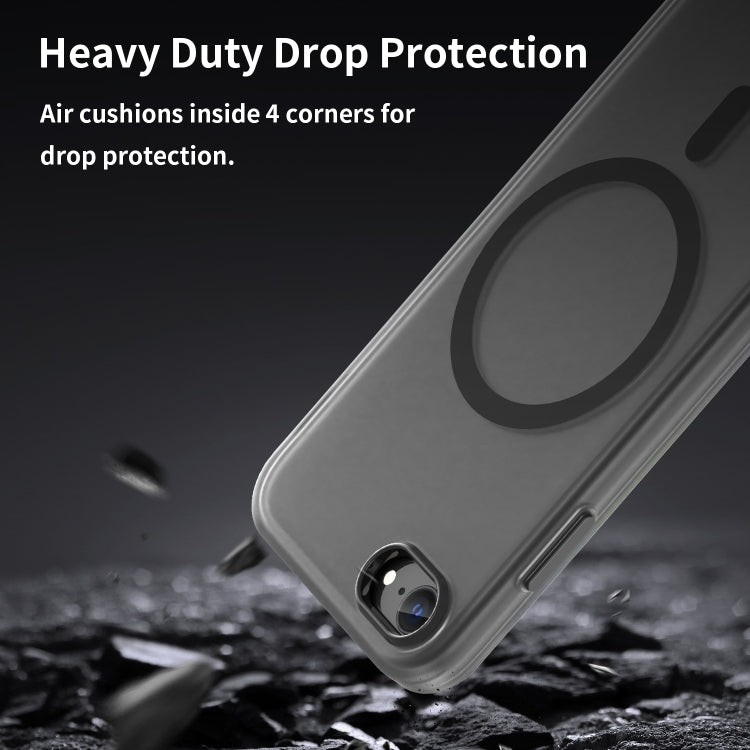 MagSafe Frosted Translucent TPU + PC Full Coverage Phone Case, For iPhone 13, For iPhone 12