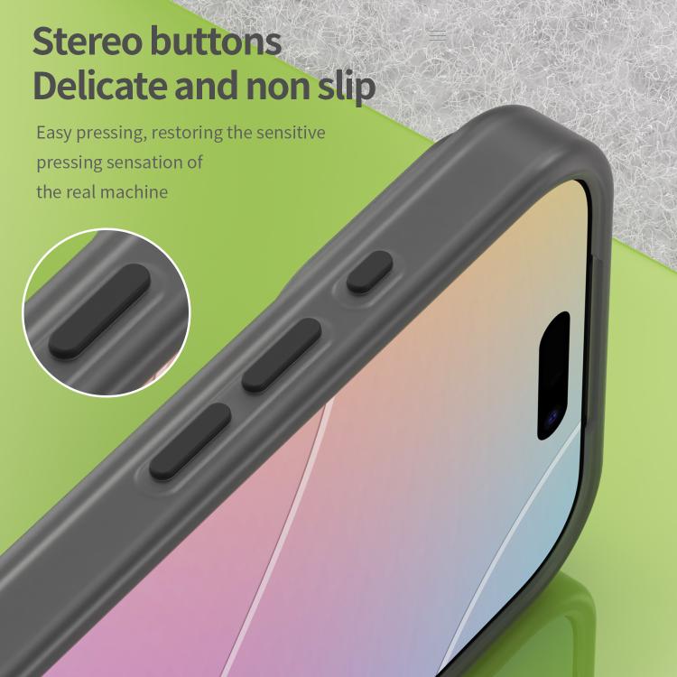MagSafe Frosted Translucent TPU + PC Full Coverage Phone Case, For iPhone 16 Pro, For iPhone 16 Plus