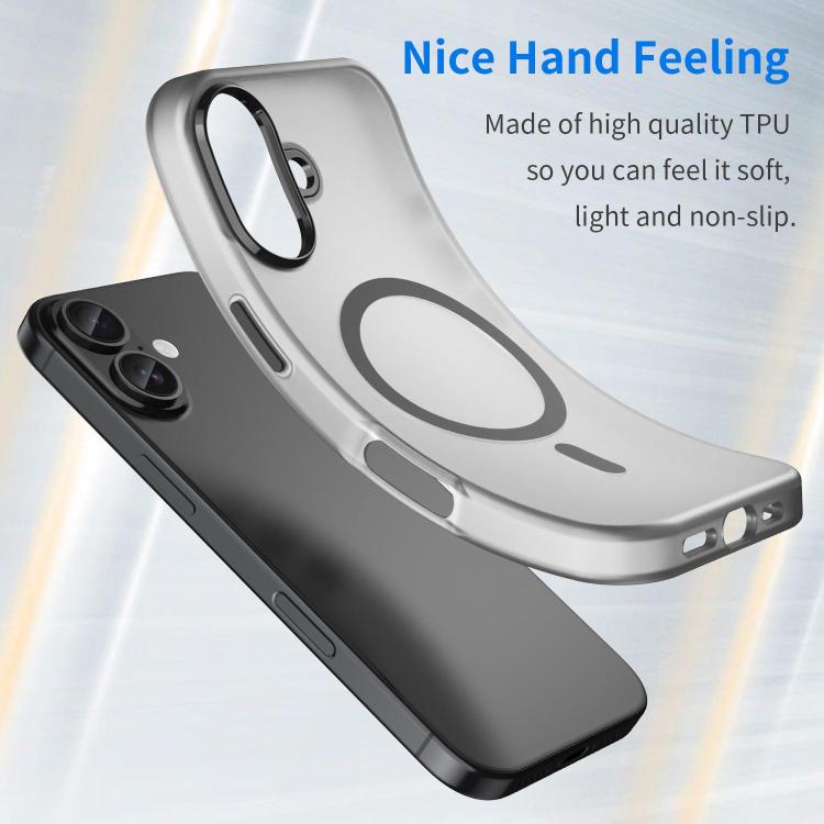 MagSafe Frosted Translucent TPU + PC Full Coverage Phone Case, For iPhone 17e / 16e, For iPhone 17 Pro Max, For iPhone 17 Pro