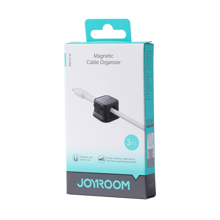 JOYROOM JR-ZS368 Magnetic Data Cable Organizing Bracket(Black)
