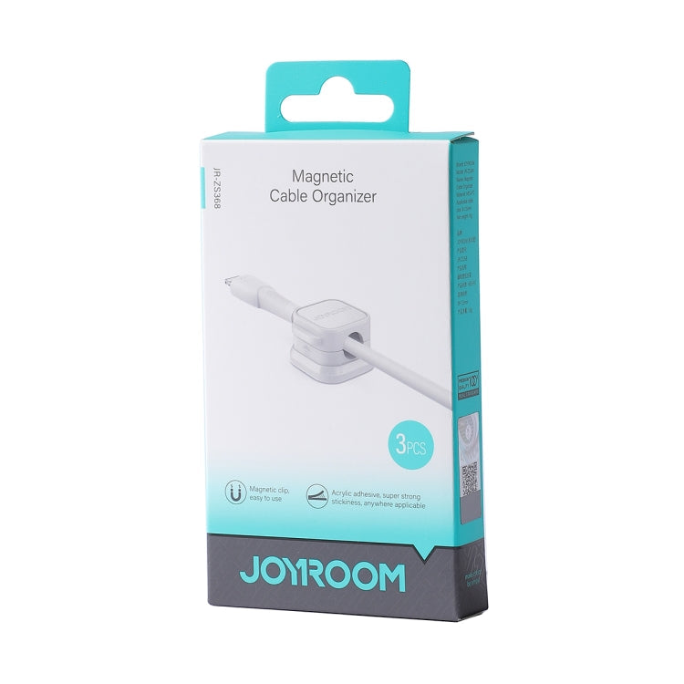 JOYROOM JR-ZS368 Magnetic Data Cable Organizing Bracket(White)