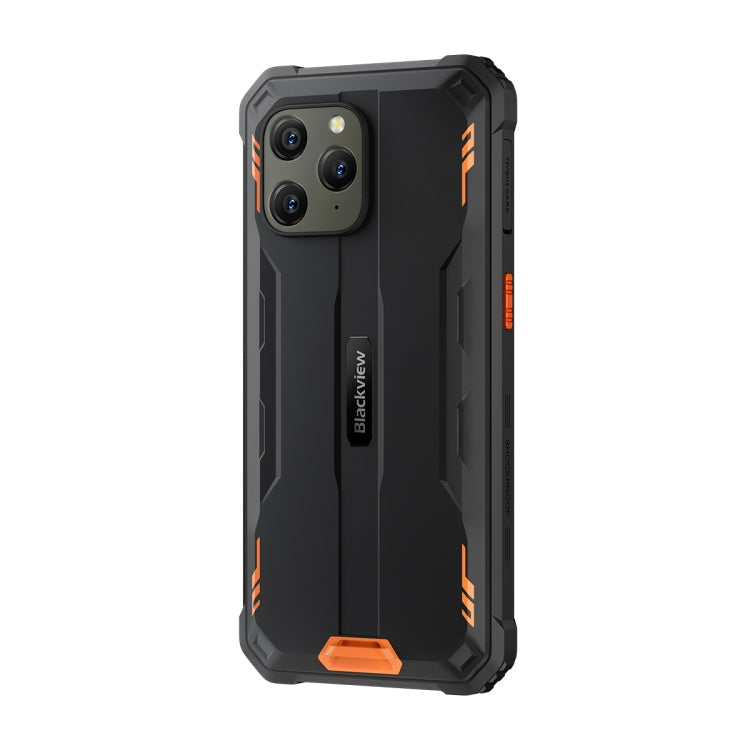 Blackview BV5300 Plus, 8GB+128GB, IP68/IP69K/MIL-STD-810H, 6.1 inch Android 13 MediaTek Helio G72 Octa Core, Network: 4G, OTG(Orange)