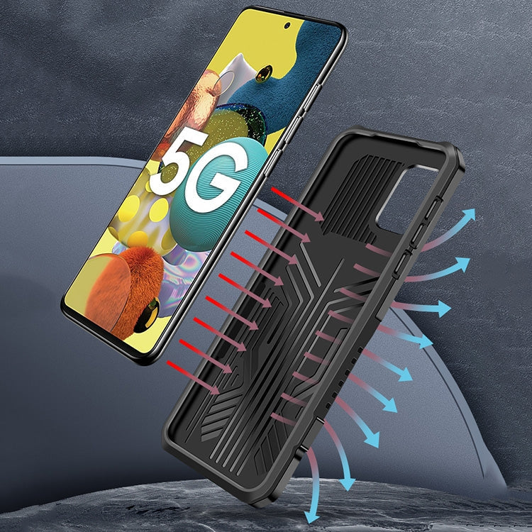 Machine Armor Warrior Shockproof PC + TPU Protective Case, For Samsung Galaxy A21s, For Samsung Galaxy A51, For Samsung Galaxy A70, For Samsung Galaxy S20