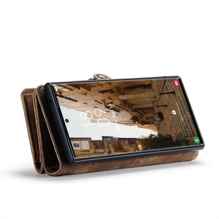 CaseMe 008 Detachable Multifunctional Leather Phone Case, For Samsung Galaxy S24 Ultra 5G, For Samsung Galaxy S24+ 5G, For Samsung Galaxy S24 5G