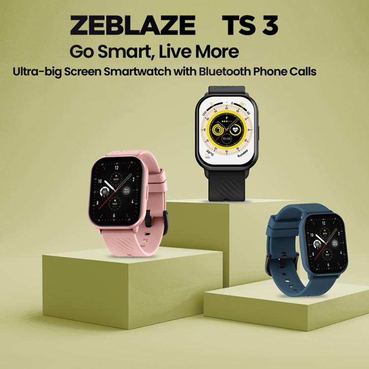 Zeblaze GTS 3 2.03 inch IP68 Waterproof Smart Bluetooth Call Watch