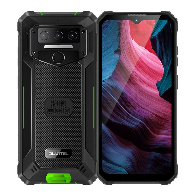 Oukitel WP23 Pro, 8GB+128GB, IP68/IP69K, 6.52 inch Unisoc T606 Octa-core, NFC, Network: 4G(Green)