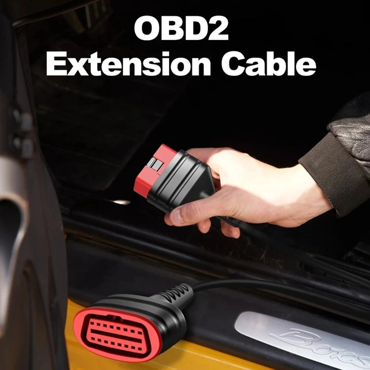 THINKCAR ThinkDiag Car OBD2 Extension Cable, Cable Length: 30cm, THINKCAR OBD2 Extension Cable