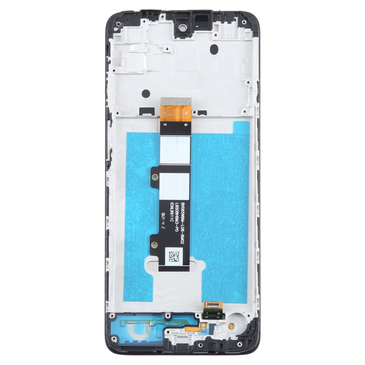 OEM LCD Screen Digitizer Full Assembly with Frame, For Motorola Moto E32, For Motorola Moto G 2022