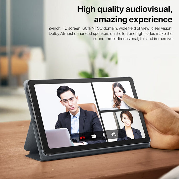 Lenovo K9 WiFi Tablet, 4GB+64GB, 9 inch Android 12, MediaTek Helio G80 Octa Core, Support Face Identification(Grey)