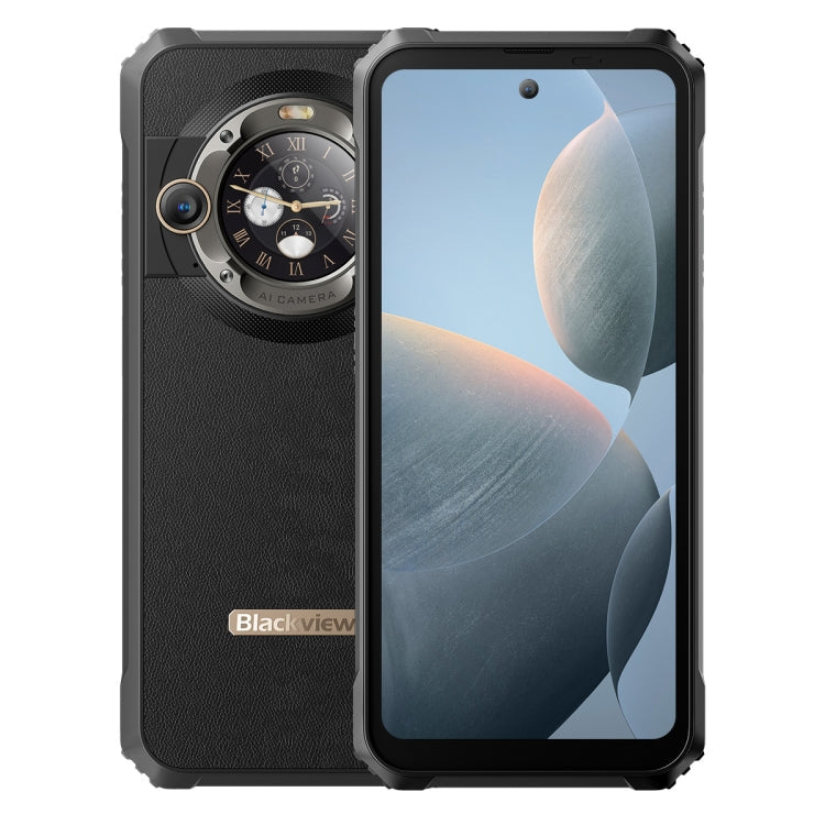 Blackview BL9000, 12GB+512GB, IP68/IP69K/MIL-STD-810H, 6.78 inch + 1.32 inch Android 13 MediaTek Dimensity 8020 Octa Core, Network: 5G, NFC, OTG( Interstellar Black)