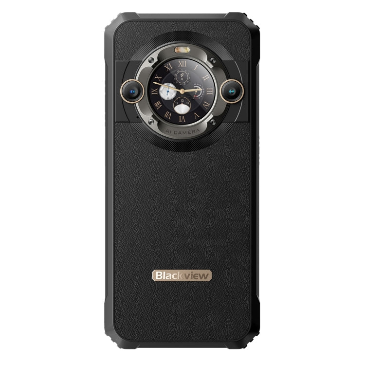 Blackview BL9000, 12GB+512GB, IP68/IP69K/MIL-STD-810H, 6.78 inch + 1.32 inch Android 13 MediaTek Dimensity 8020 Octa Core, Network: 5G, NFC, OTG( Interstellar Black)
