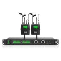 XTUGA RW2090 Professional Stage Wireless 2 Channel In Ear Monitoring System 2 in 1, US Plug, EU Plug, AU Plug, UK Plug