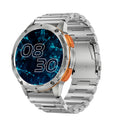 AK59 1.43 inch AMLOED Round Screen Steel Strap Smart Watch