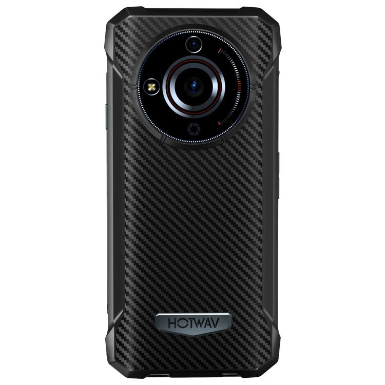 HOTWAV T7 Rugged Phone, 4GB+128GB, 6280mAh, 6.52 inch Android 13 MT8788 Octa Core, Network: 4G, OTG(All Black)