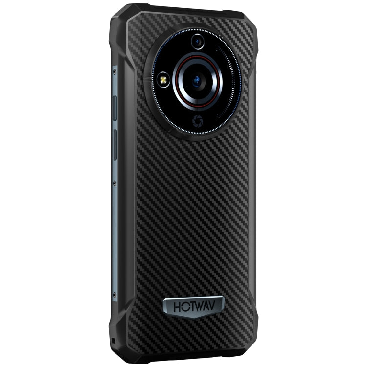 HOTWAV T7 Rugged Phone, 4GB+128GB, 6280mAh, 6.52 inch Android 13 MT8788 Octa Core, Network: 4G, OTG(All Black)
