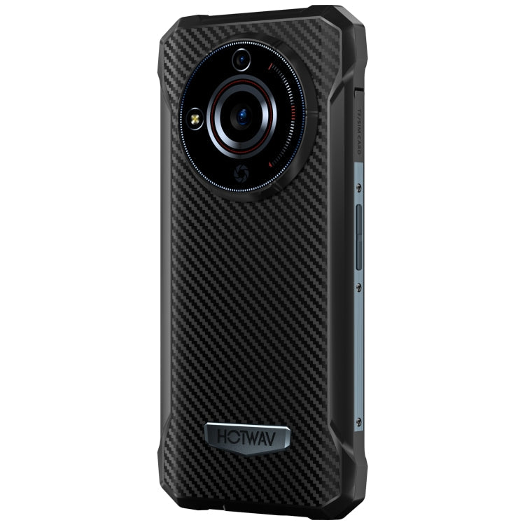 HOTWAV T7 Rugged Phone, 4GB+128GB, 6280mAh, 6.52 inch Android 13 MT8788 Octa Core, Network: 4G, OTG(All Black)