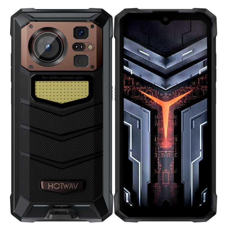 HOTWAV W11 Rugged Phone, 6GB+256GB, , 20800mAh, 6.6 inch Android 13 MT8788 Octa Core, Network: 4G, OTG, Recording Call (Bronzed Gold)