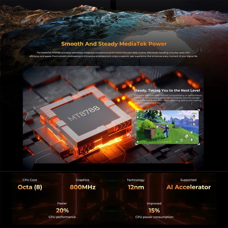 HOTWAV W11 Rugged Phone, 6GB+256GB, , 20800mAh, 6.6 inch Android 13 MT8788 Octa Core, Network: 4G, OTG, Recording Call (Cosmic Black)