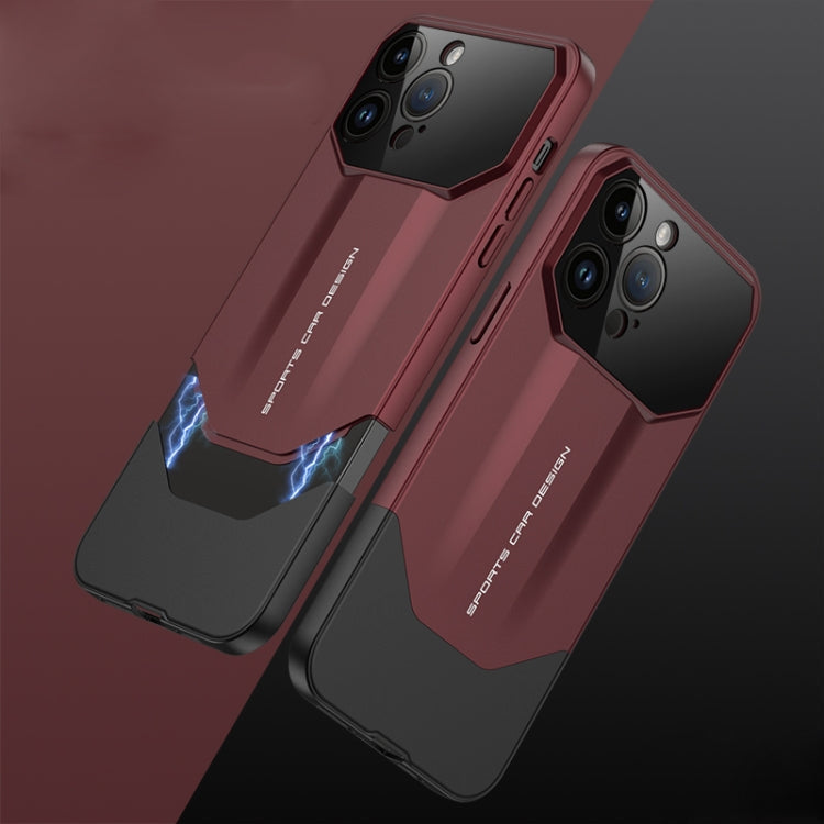 For iPhone 14 Pro Max GKK Imitation Ultimate Design All-inclusive Shockproof Phone Case(Red)