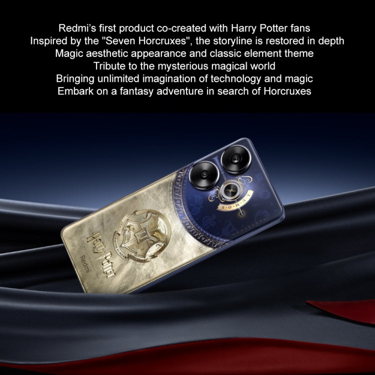 Xiaomi Redmi Turbo 3 Harry Potter, 16GB+512GB, 6.67 inch Xiaomi HyperOS Snapdragon 8s Gen 3 Octa Core 3.0GHz, NFC, Network: 5G, Support Google Play(Harry Potter)