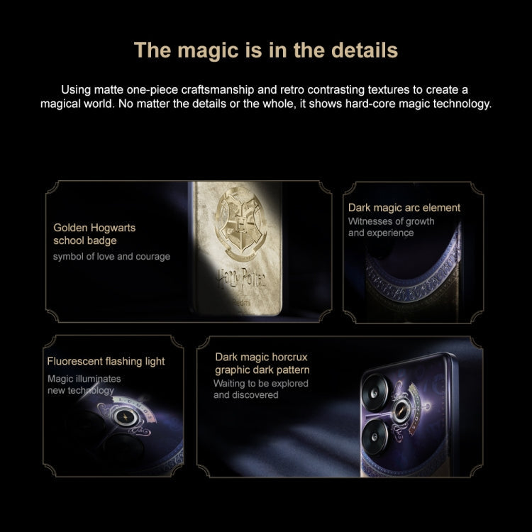 Xiaomi Redmi Turbo 3 Harry Potter, 16GB+512GB, 6.67 inch Xiaomi HyperOS Snapdragon 8s Gen 3 Octa Core 3.0GHz, NFC, Network: 5G, Support Google Play(Harry Potter)