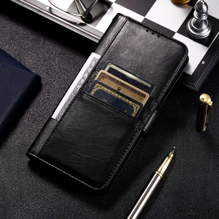 For Samsung Galaxy S22 Ultra 5G Simple 6-Card Wallet Leather Phone Case(Black)