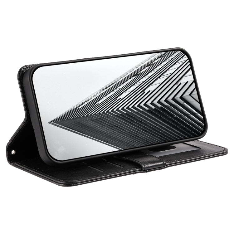 For Samsung Galaxy S22 Ultra 5G Simple 6-Card Wallet Leather Phone Case(Black)