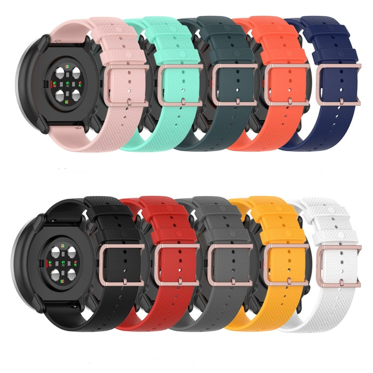 For Polar Ignite 20mm Dot Texture Watch Band(Black)