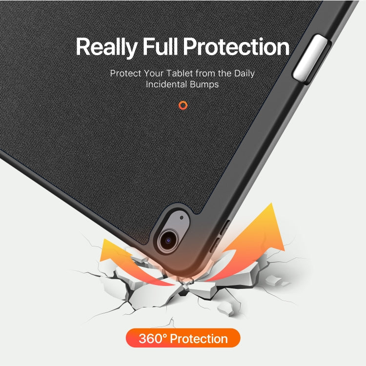 DUX DUCIS Domo Series Cloth Texture Magnetic Leather Tablet Case, For iPad Air 13 2024 / 2025 / 2026, For iPad Pro 13 2025 / 2024, For iPad Pro 11 2025 / 2024