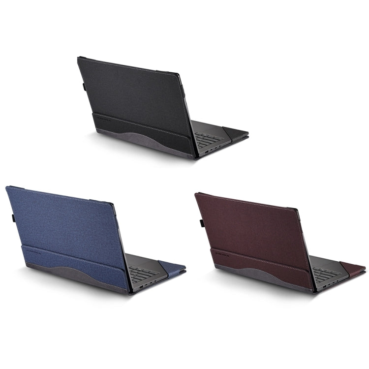 Leather Laptop Shockproof Protective Case, For HP Envy X360 14 inch 14-fa 2024, For HP Envy X360 14 inch 14-fc