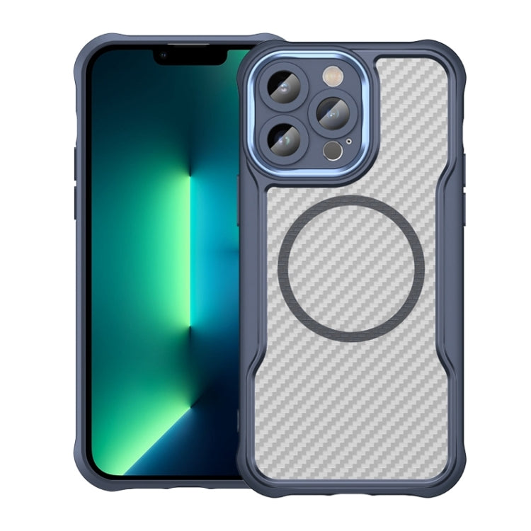 Carbon Fiber Texture MagSafe Translucent Phone Case, For iPhone 13, For iPhone 12, For iPhone 12 Pro Max, For iPhone 12 Pro, For iPhone 11 Pro Max, For iPhone 11