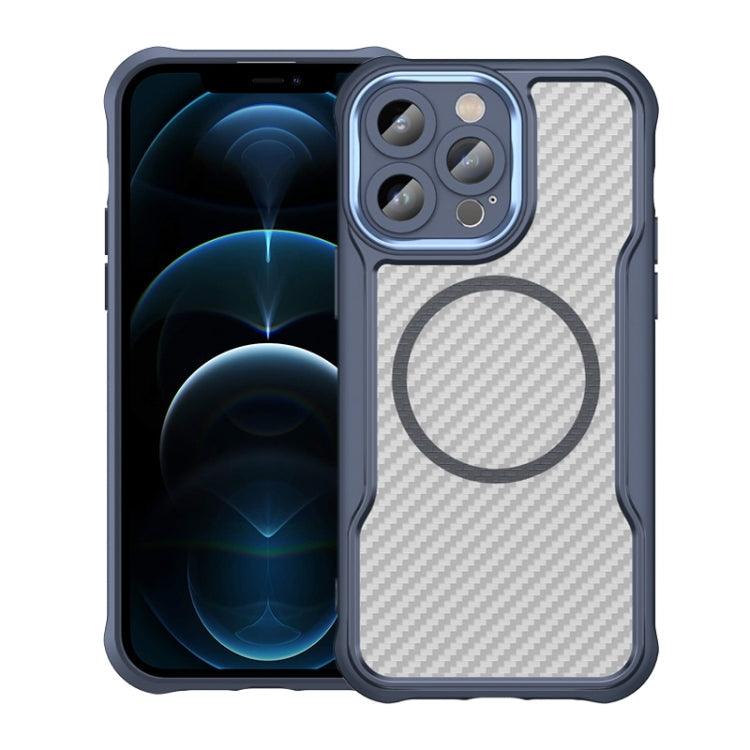 Carbon Fiber Texture MagSafe Translucent Phone Case, For iPhone 13, For iPhone 12, For iPhone 12 Pro Max, For iPhone 12 Pro, For iPhone 11 Pro Max, For iPhone 11
